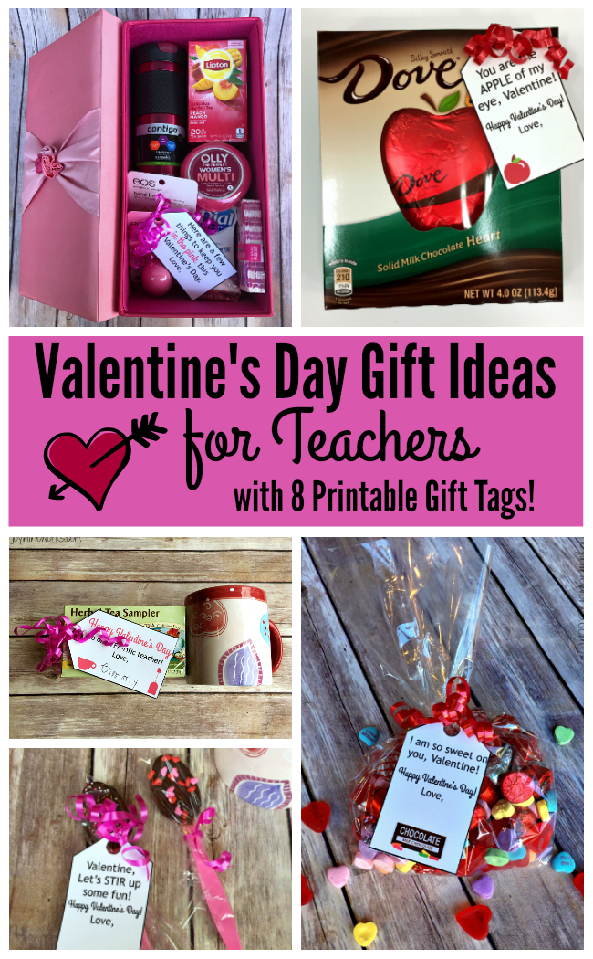 Valentine's Day Gift Ideas for Teachers - Joy in the Works