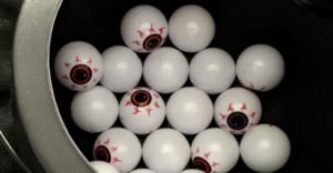 Looking for some simple Halloween party games for a Halloween Class Party or even just a children's Halloween Party? These 10 Halloween Games using plastic eyeballs are perfect for preschoolers, elementary school age and even teenagers! From Eyeball Pong to an Eyeball Hunt, there is a Halloween Game everyone will love! #Halloween #Halloweengames #halloweenparty #classparty #halloweenclassparty