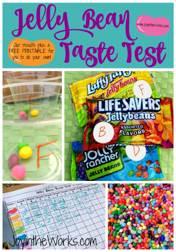 Jelly Bean Taste Test - Joy in the Works