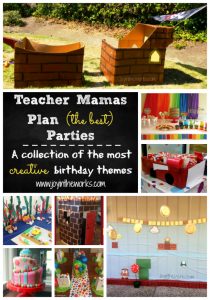 Teacher Mamas Plan (the best) Parties! Check out this collection of the most creative children's birthday party themes!