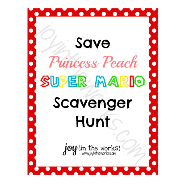 help rescue princess peach treasure hunt game