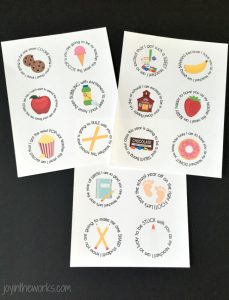 Back to School Teacher Gift Tags