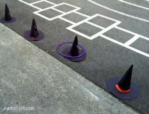 Witch Hat Ring Toss