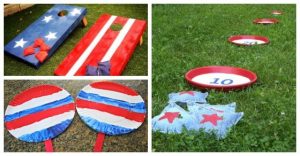 4th of July is made for good old fashioned family fun! Check out these DIY 4th of July games that the whole family will love!